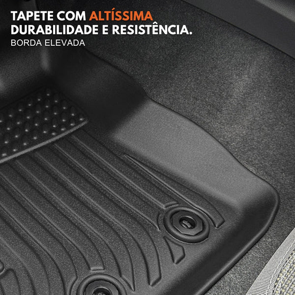 Tapete Bandeja 3D Premium - Borda elevada 3D